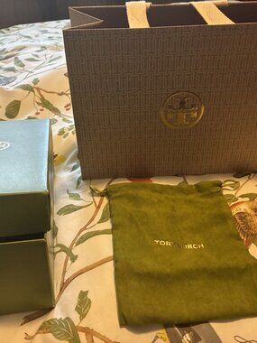 Tory Burch cloth bag,  bag & shoe box, NEW